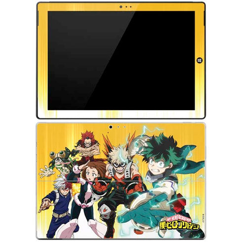 My Hero Academia Deku Squad Season 5 Surface Pro 3 Skin